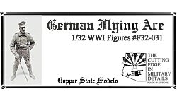 Copper State Models F32031 WWI German Flying Ace