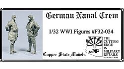 Copper State Models F32034 German Naval crew