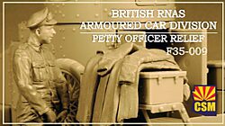 Copper State Models F35009 RNAS Armoured Car Division Petty Officer Relief