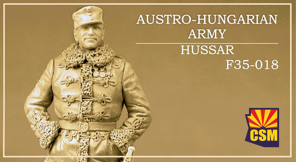 Copper State Models F35018 Austro-Hungarian Army Hussar