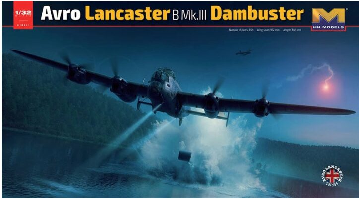HK Models 01E011 Avro Lancaster B Mk.III Dambuster