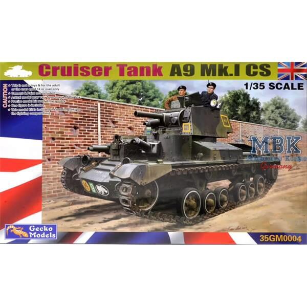 Gecko Models 35GM0004 Cruiser Tank Mk. I CS, A9 Mk.ICS
