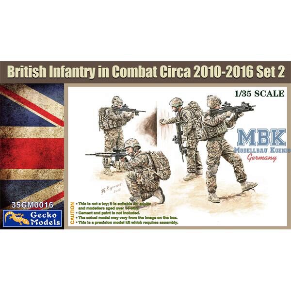 Gecko Models 35GM0016 British Infantry in Combat 2010-16 Set 2