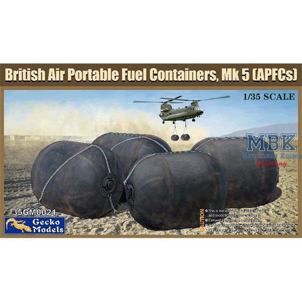 Gecko Models 35GM0021 British air portable fuel containers, Mk.5 (APFCS)