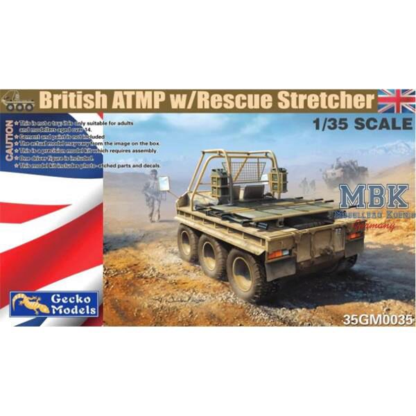 Gecko Models 35GM0035 British ATMP w/ Rescue Stretchers