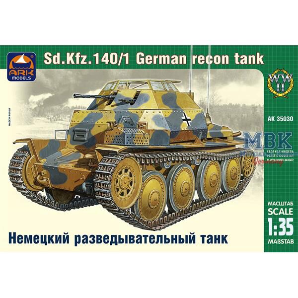 ARK MODEL ARK35030 Ger. reconnaissance tank Sd. Kfz. 140/1