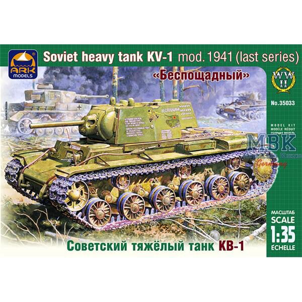 ARK MODEL ARK35033 Russian heavy tank KV-1 mod. 1941 (last)