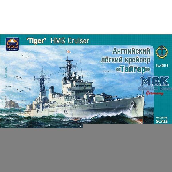 ARK MODEL ARK40012 Tiger HMS Cruiser 1:415