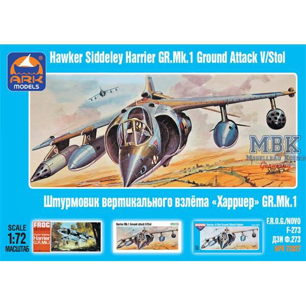 ARK MODEL ARK72027 Hawker Siddeley «Harrier» GR.1
