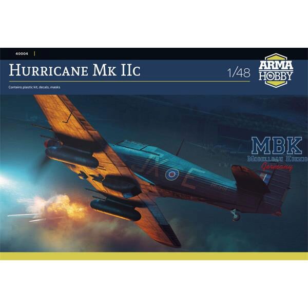 ARMA HOBBY ARMA40004 Hawker Hurricane Mk IIc 1/48