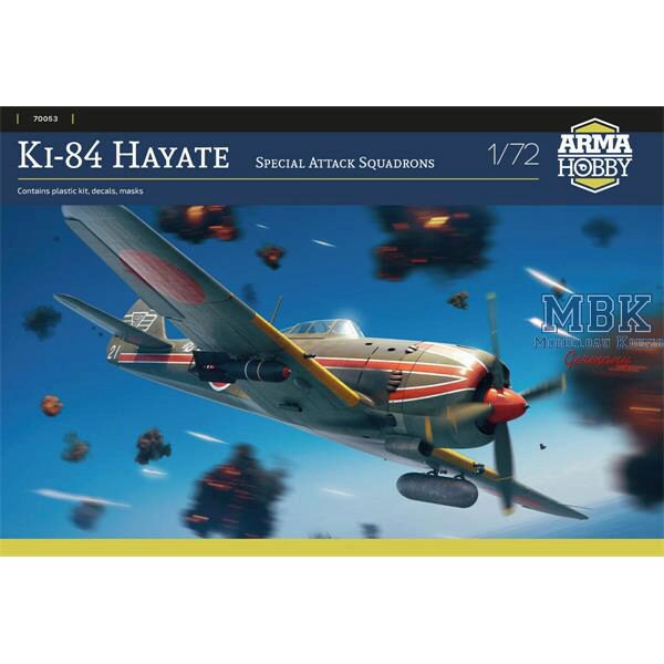 ARMA HOBBY ARMA70053 Nakajima Ki-84 Hayate - Special Attack Units