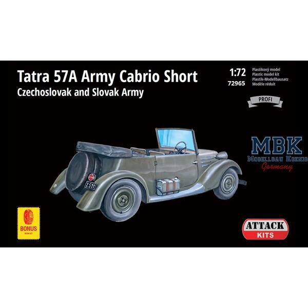 ATTACK ATT72965 Tatra 57 Army Cabrio Short Czech + Slowak Profi