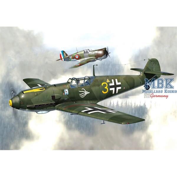 AZ Models AZM7665 Messerschmitt Bf 109E-3 „Sitzkrieg“ 1939 