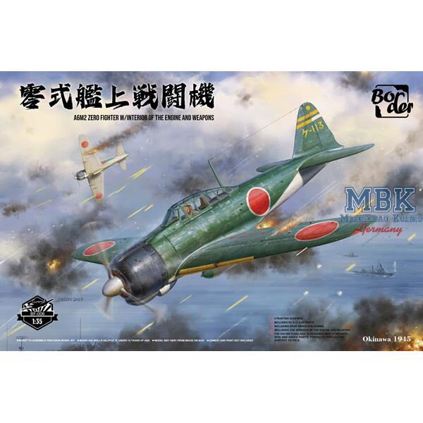 BORDER MODEL BF-006 A6M2 Zero Fighter