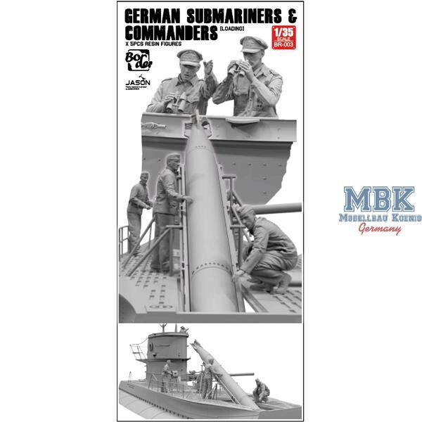 Border Model BR-003 German Submariners & Commanders loading