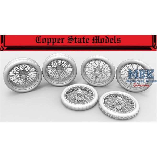 Copper State Models CSM-A35010 Minerva Wire Wheels