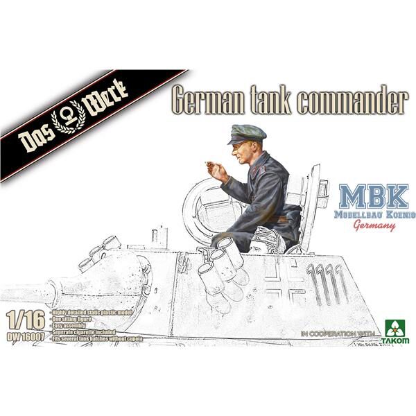 DAS WERK DW16007 German Tank Commander (1:16)