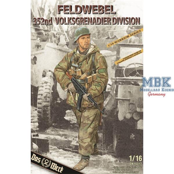 Das Werk DW16017 Feldwebel 352nd Volksgrenadier Division (1:16)