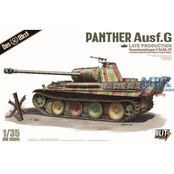 DAS WERK DW35041-B2B 16x Panther Ausf. G Late Prod. - SUPER BLITZ