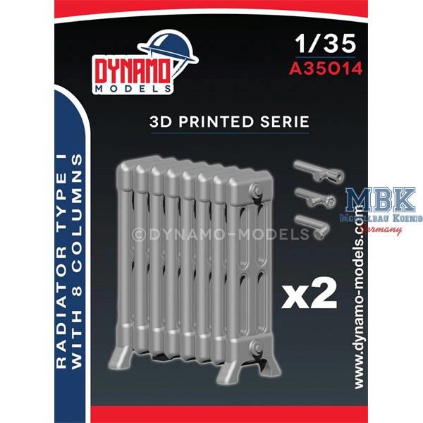 Dynamo Models DYM-A35014 Radiator Type I – With 8 Columns