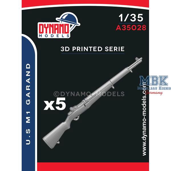 Dynamo Models DYM-A35028 U.S M1 Garand (5guns)