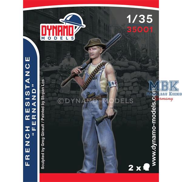 Dynamo Models DYM35001 Vive la France - French resistance  Fernand 