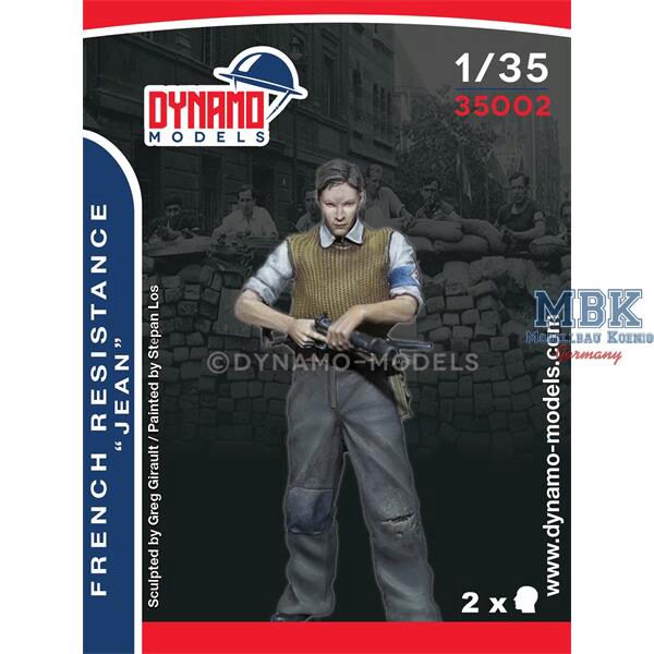 Dynamo Models DYM35002 Vive la France - French resistance  Jean 