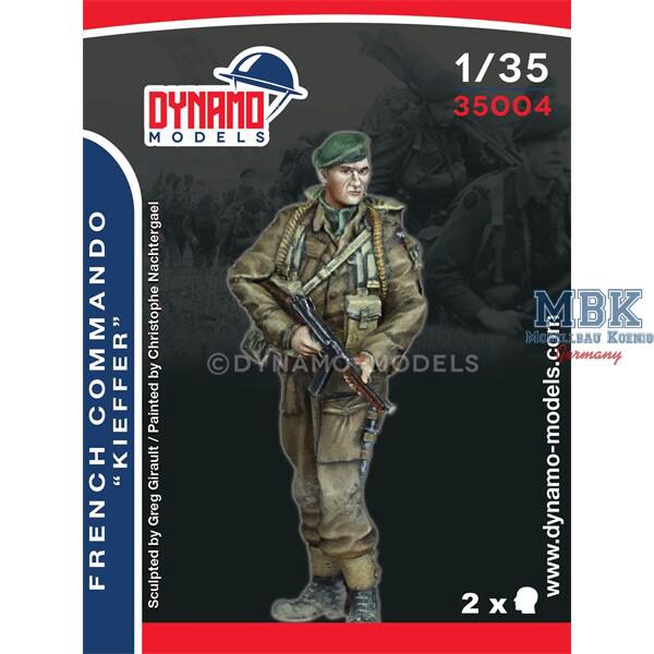 Dynamo Models DYM35004 Vive la France - Commando Kieffer