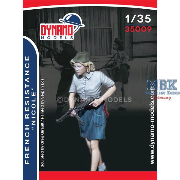 Dynamo Models DYM35009 Vive la France - French resistance  Nicole 