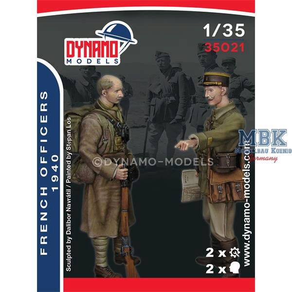 Dynamo Models DYM35021 1940 - French Officers set