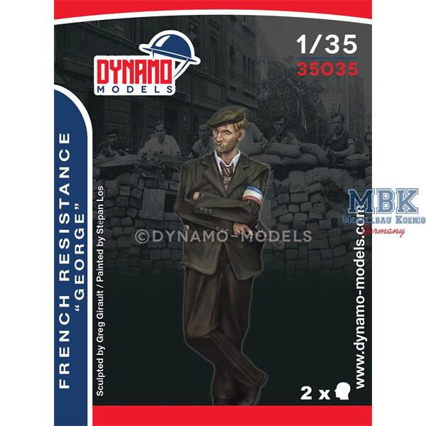 Dynamo Models DYM35035 Vive la France - French resistance  George 