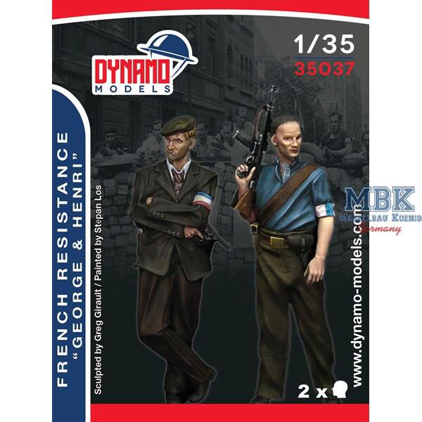 Dynamo Models DYM35037 French Resistance - George & Henri