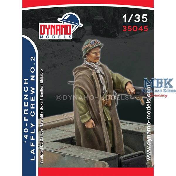 Dynamo Models DYM35045 ’40 – French Laffly Crew No.2