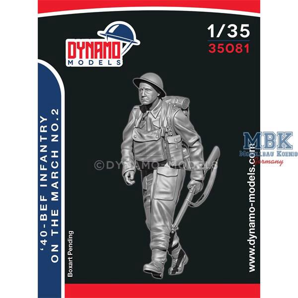 Dynamo Models DYM35081 40’ BEF Infantryman Marching No.2