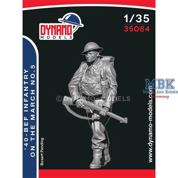 Dynamo Models DYM35084 40’ BEF Infantryman Marching No.5