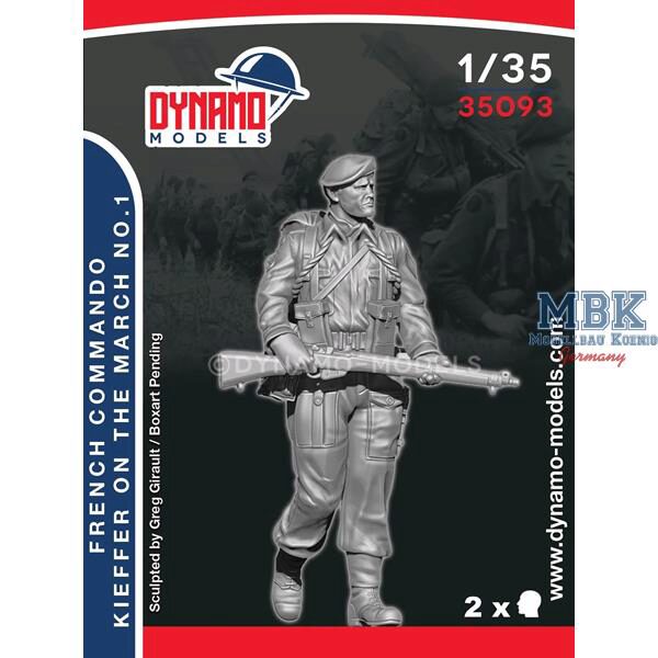 Dynamo Models DYM35093 French Commando Kieffer Marching No.1