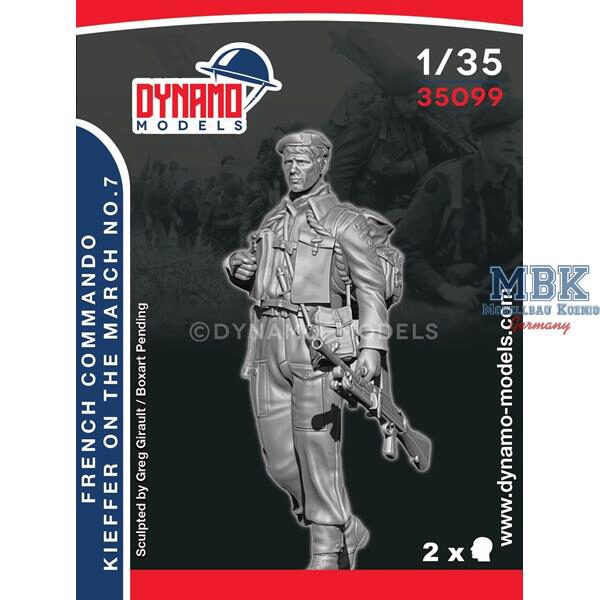 Dynamo Models DYM35099 French Commando Kieffer Marching No.7