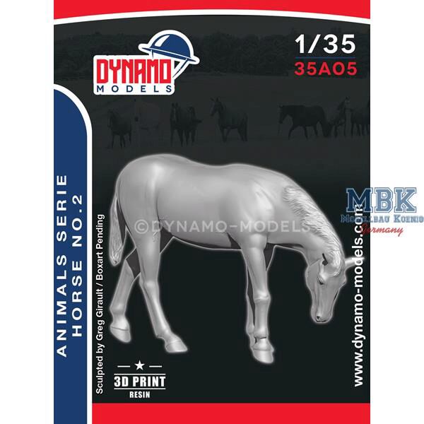 Dynamo Models DYM35A05 Animal Set - Horse No. 2