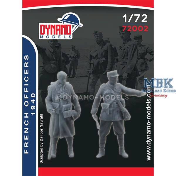 Dynamo Models DYM72002 French Officer Set 1:72