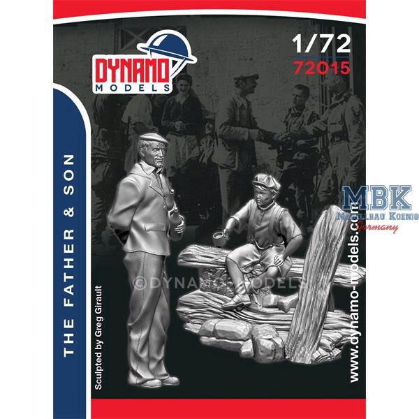 Dynamo Models DYM72015 Father And Son 1:72