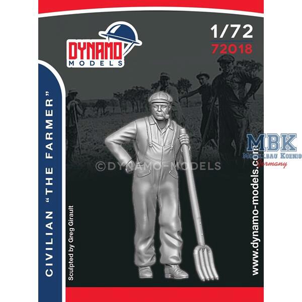 Dynamo Models DYM72018 Civilian - The Farmer 1:72