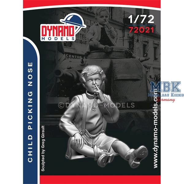 Dynamo Models DYM72021 Little Boy Picking Nose 1:72