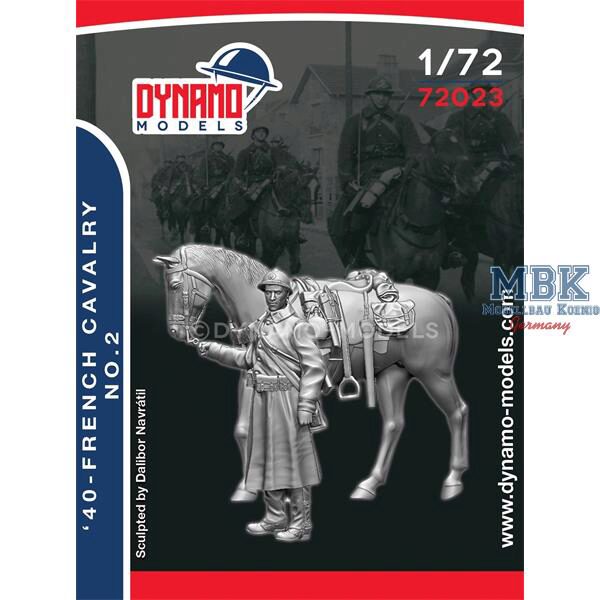 Dynamo Models DYM72023 ’40 - French Cavalry 2 - 1:72