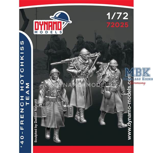 Dynamo Models DYM72025 ’40 - French Hotchkiss Team 1:72