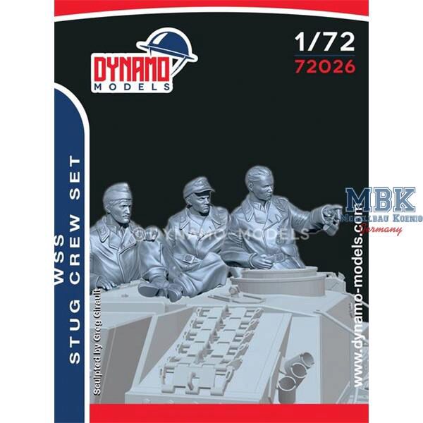 Dynamo Models DYM72026 W-SS – Stug Crew Set 1:72