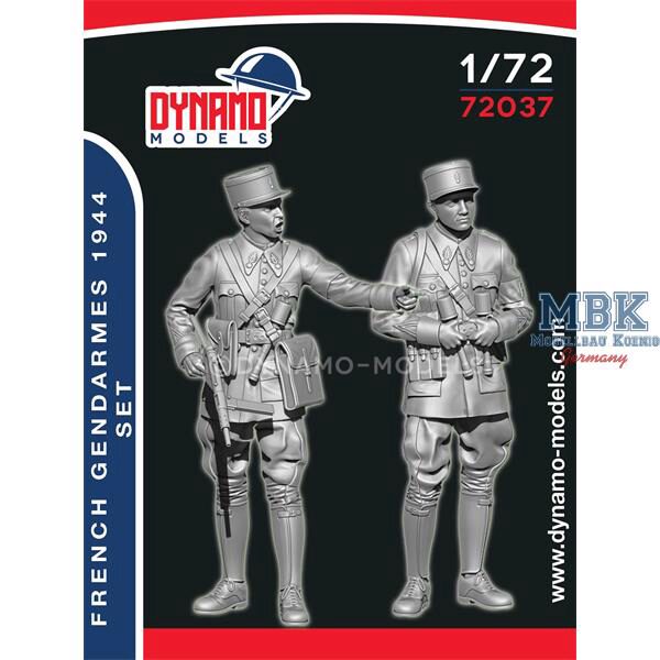 Dynamo Models DYM72037 French Gendarme 1944 Set - 1:72