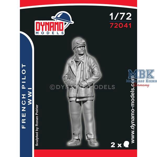 Dynamo Models DYM72041 French WWI Airplane Pilot