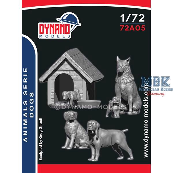 Dynamo Models DYM72A05 Animal Serie - Dogs Family