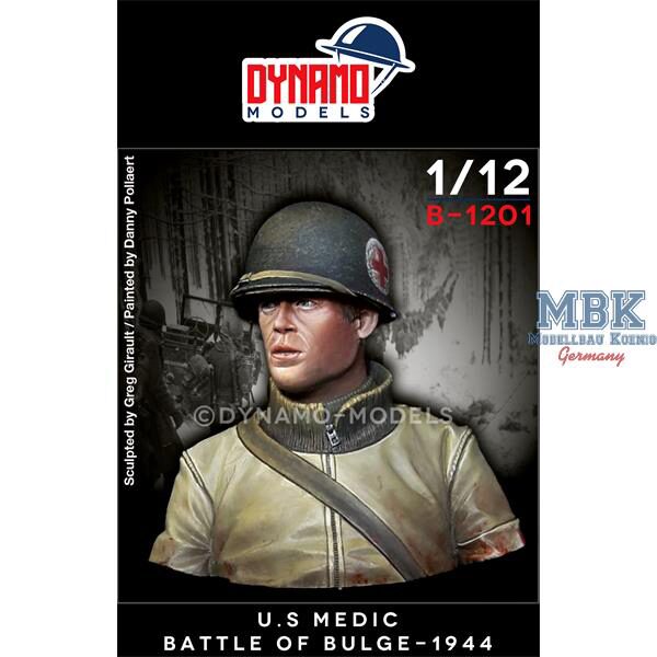 Dynamo Models DYMB1201 U.S. Medic during the Battle of the Bulge 1:12