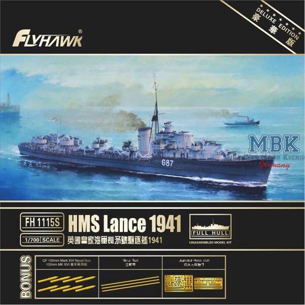 FLYHAWK FH1115s HMS Lance 1941 Deluxe Edition